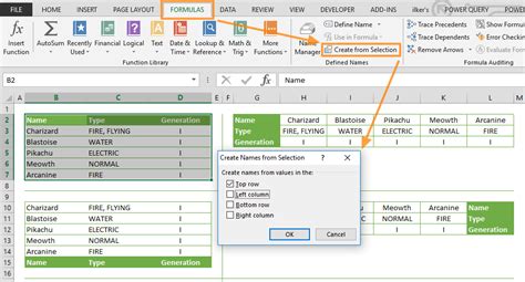 5 Ways To Create An Excel Named Range