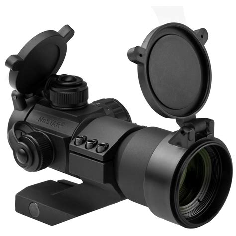 Ncstar Tactical Red Green Blue Dot Sight With Cantilever Weaver