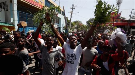 Protesters In Haiti Demand Presidents Resignation As Another Journalist Is Killed Cbc News