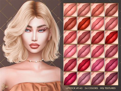 Lipstick 143 By Julhaos At Tsr Sims 4 Updates