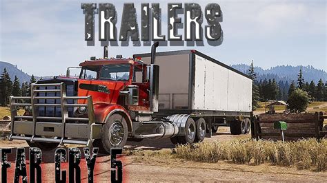 Far Cry 5 Semi Trailers Shipment Of Something Youtube