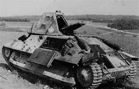 Design of the fcm 36. light infantry tank FCM 36 | World War Photos