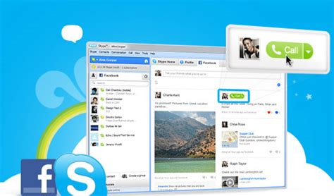Facebook Ajoute Les Appels Vidéo Avec Skype