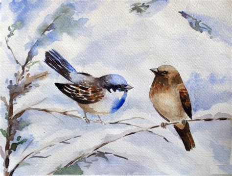 Blue Bird Painting 1024x776 On Designs Next