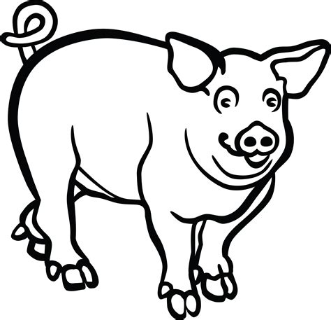 Free Pig Clipart Outline Pictures On Cliparts Pub 2020 🔝