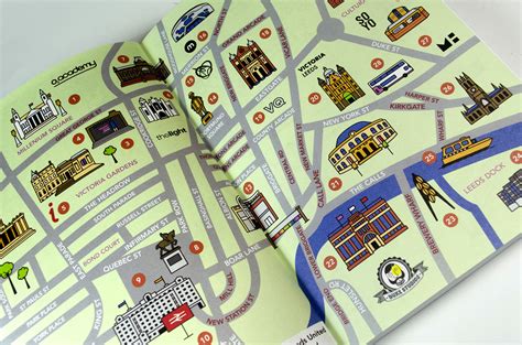 Leeds City Centre Map Emma Saynor Graphic Design And Illustration
