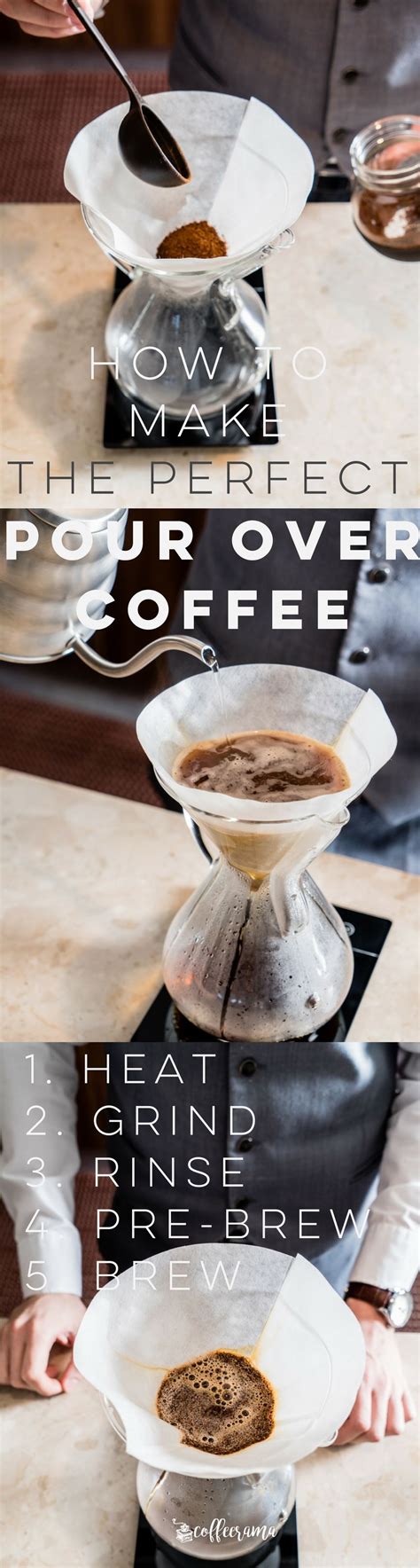 How To Make The Perfect Pour Over Coffee Coffeerama Pour Over