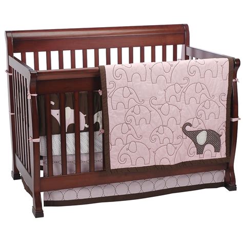 Carter's Pink Elephant 4-Piece Crib Bedding Set - Carters ...