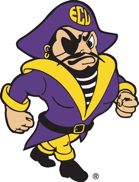 East Carolina Pirates Primary Logo Ncaa Division I D H Ncaa D H