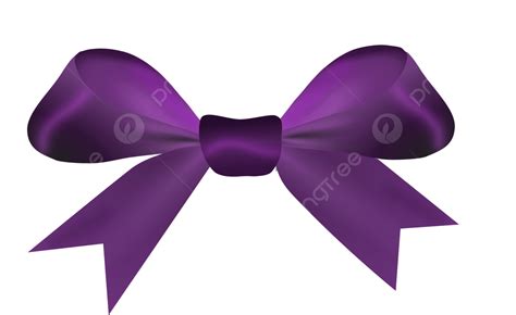 Purple Bow Isolated Mother S Day Isolated Celebrating Love Png