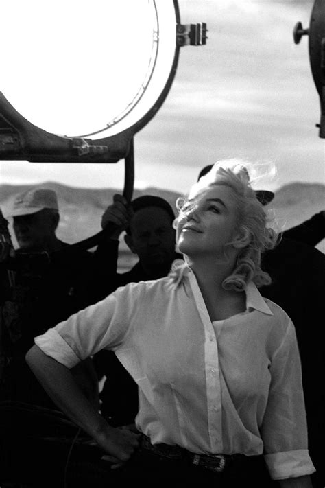 See Marilyn Monroe In Her Most Private Moments On The Set Of Misfits 1960 Fotos Marilyn