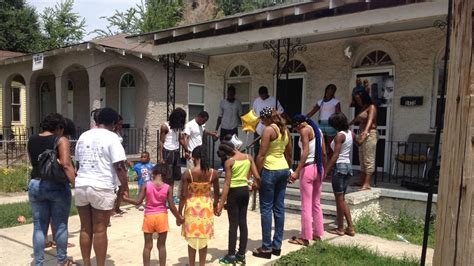 Neighbors Gather To Mourn New Orleans Shooting Victims