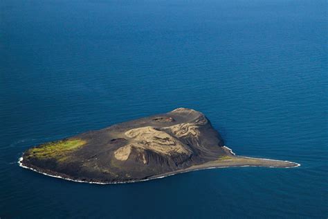 Surtsey A Resulted Island Formed By Eruption Of Underwater Volcano