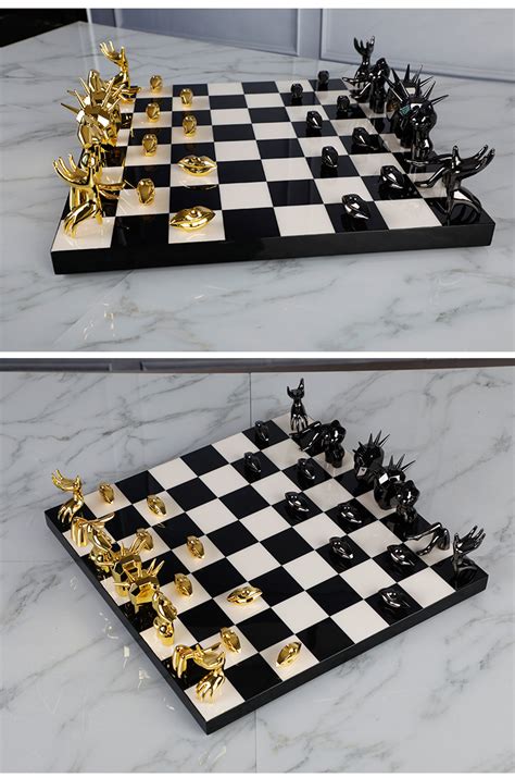 Find the perfect chess board stock photos and editorial news pictures from getty images. Wood Chess Game Set Luxury Gold Chess Set Titanium Decorative Chessboard - Buy Chess Game Set ...