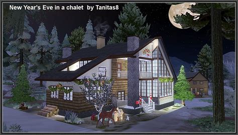 Sims 4 Ccs The Best Christmas House By Tanitassims