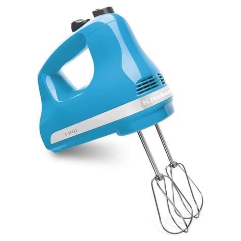 Kitchenaid 5 Speed Ultra Power Hand Mixer Crystal Blue Khm512cl