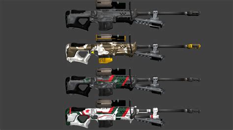 Halo 5 Sniper Rifles By Renegaderobbie On Deviantart