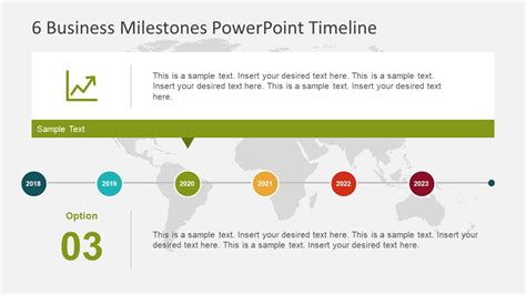 6 Business Milestones Powerpoint Timeline Slidemodel
