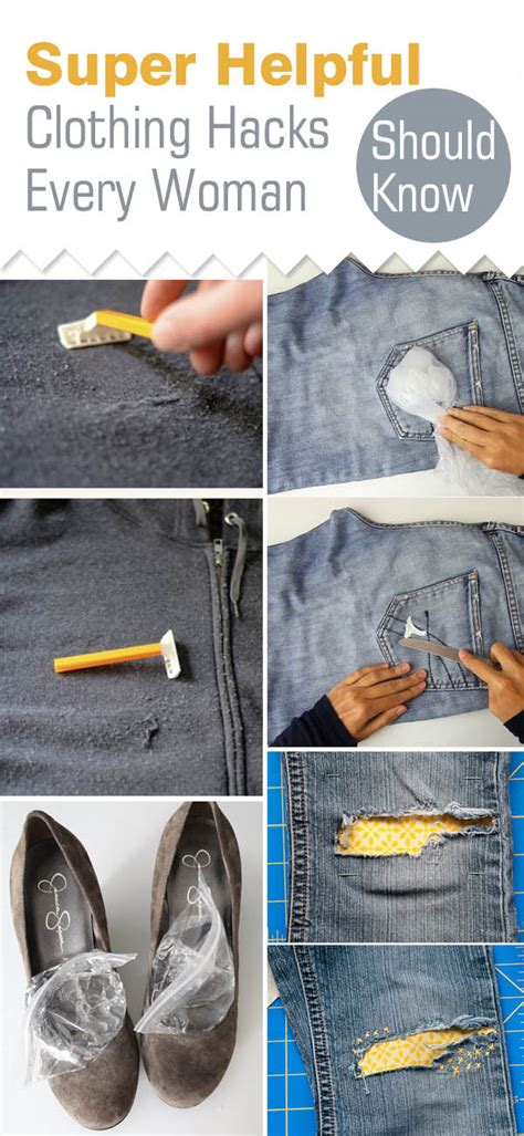 super helpful clothing hacks every woman should know 2022