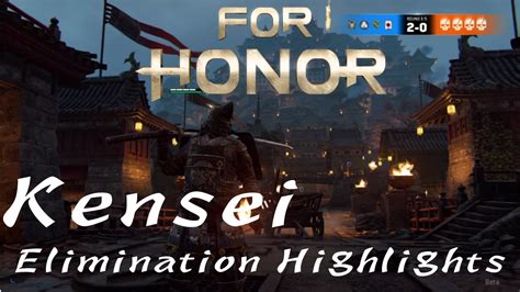 For Honor Open Beta Kensei Highlights YouTube