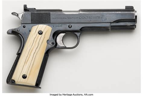 Cased Custom Colt Model 1911 A1 National Match Semi Automatic Lot