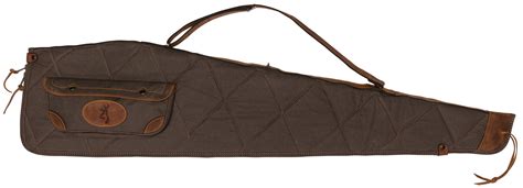 Lona Canvas Leather Rifle Case Browning