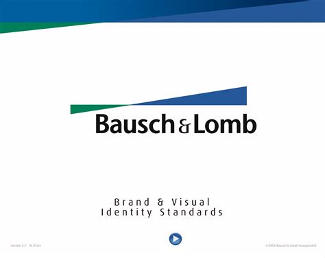 Bausch And Lomb Brand Identity Guidelines On Behance