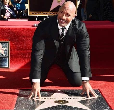 Amazing Dwaynejohnson Aka The Rock Has Been Added To Hollywood