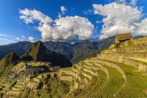 Machu Picchu Peru Stock Image Image Of Building Magnificent 240076877