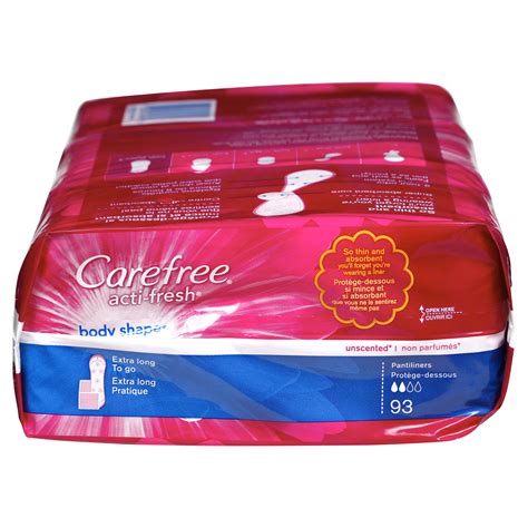 Carefree Fresh Extra Long Light Panty Liners Shipt
