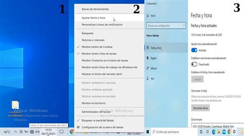 Cambiar La Fecha Y Hora En Windows 10 Hablemos De Informática