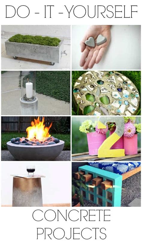 Do it yourself camping projects. DIY Concrete Projects | Today's Creative Ideas