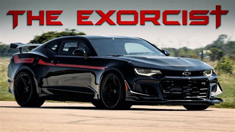 The Exorcist By Hennessey 1000 Hp Camaro Zl1 1le Delivery