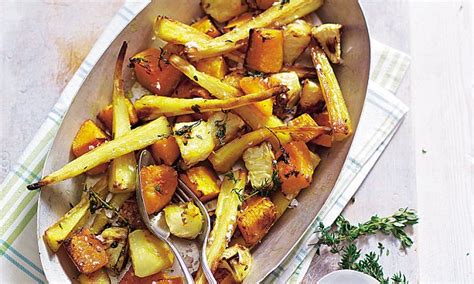 A Very Mary Christmas Honey Roasted Winter Vegetables Daily Mail Online