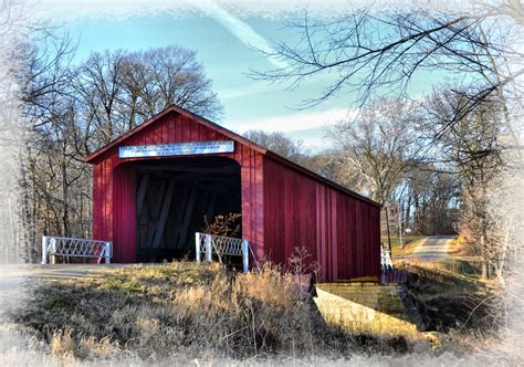 Red Covered Bridge ~ Princeton Il I Have Always Wanted To Flickr