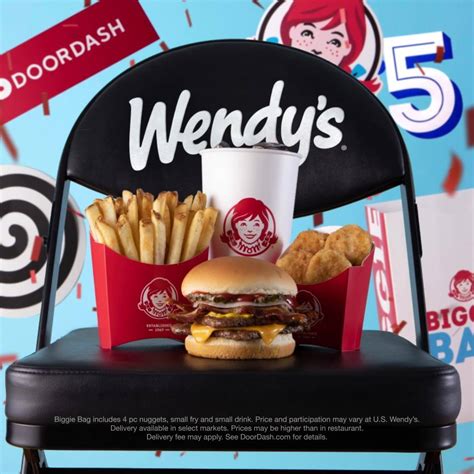 Check spelling or type a new query. Wendy's - Get the Biggie Bag with DoorDash | Facebook
