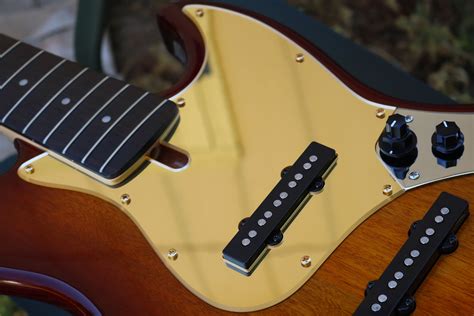 Gold Mirror Pickguard 5 String Sire Size 2 Fits Later Models