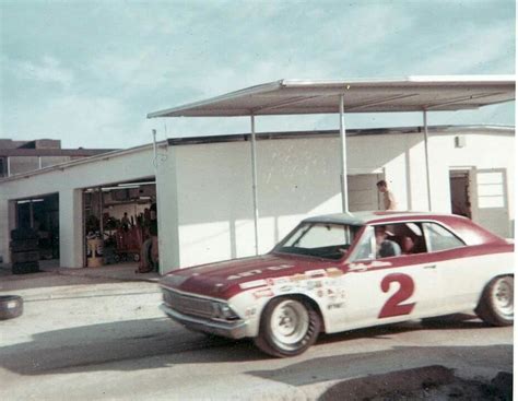 Bobby Allison 1966 Chevelle Nascar Race Tracks Old Race Cars Stock