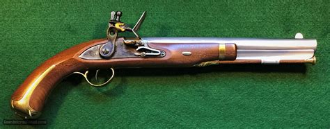Pedersoli Harpers Ferry Flintlock Pistol 58 Caliber