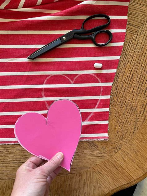 Diy Fabric Heart Sachets At Home With The Barkers