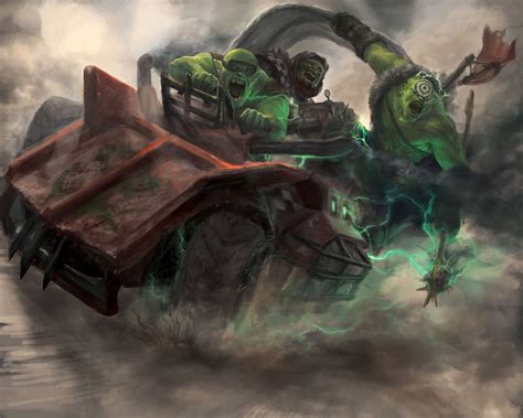 Waaagh By Orkweirdboy Warhammer 40000 Lotr Sci Fi Artwork Horde