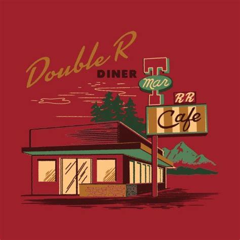 Double R Diner Twin Peaks Art Twin Peaks Matchbook