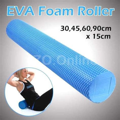 Promo Eva Foam Yoga Roller Self Myofascial Massage Fitness Roller 90 Cm Diskon 9 Di Seller