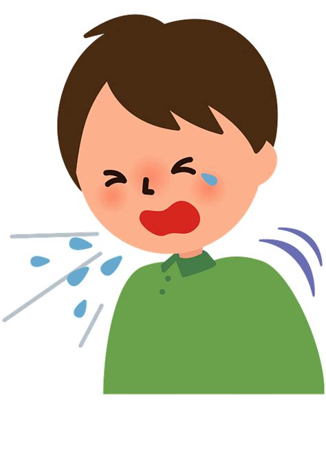 Man Sneezing And Sick With A Cold Clipart Free Download Transparent