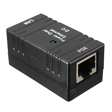 Poe Power Over Ethernet 100mbps Injector For Cctv Ip Camera And Networking