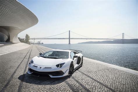 Lamborghini Aventador Svj White Lisbon 5k Hd Cars 4k Wallpapers