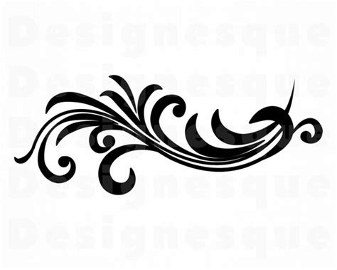 Decorative Svg Decorative Element 3 Svg Decorative Clipart Png Dxf