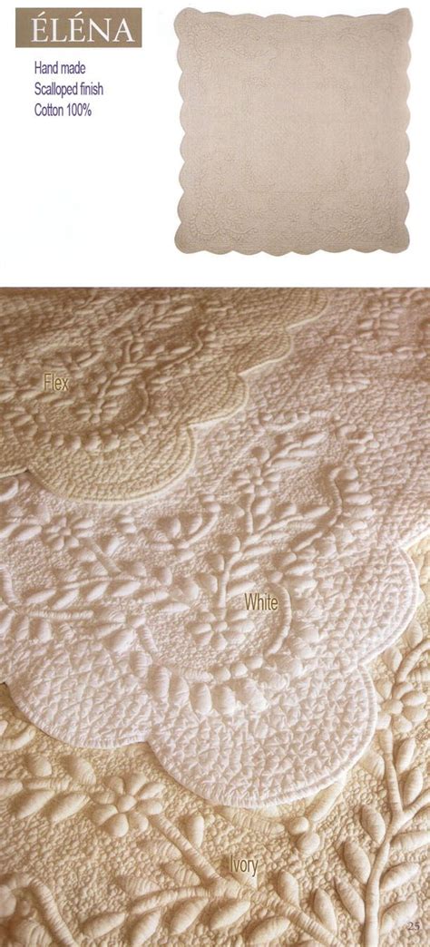 Provence Quilt Boutis Bedspread Heirloom Quilt Quilting Designs
