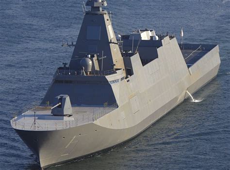 The Japanese Have Begun Factory Sea Trials Of The Head Stealth Frigate