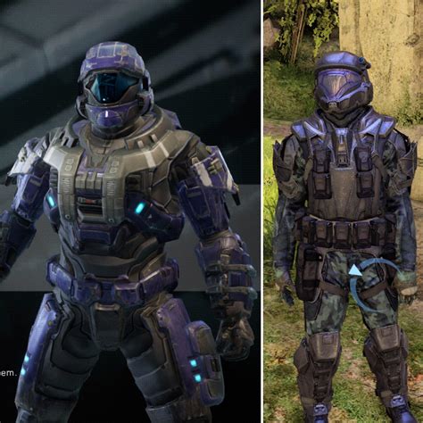 Tried To Recreate The H2a Odst Design In Reach What Do You Guys Think